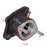 Intake Pipe for ATV Quad 200 - 250cc (liquid-cooled) Bilder 1