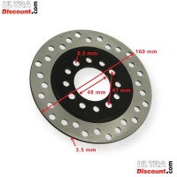 Brake Disc for Dirt Bike (160mm)