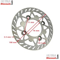 Brake Disc for Dirt Bike (Type 5) Bilder 1