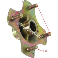 Rear Wheel Hub for ATV Shineray Quad 350cc Bilder 1