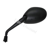 Right Mirror for Baotian Scooter BT49QT-12 - Black - Type 2