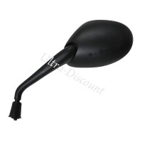 Left Mirror for Baotian Scooter BT49QT-12 - Black - Type 2