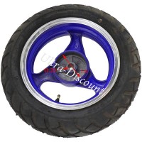 Rear Wheel for Chinese Scooter (Blue - type 1) Bilder 1