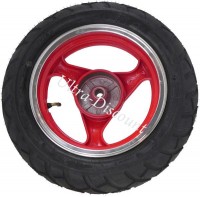 Rear Wheel for Jonway Scooter 50cc (Red)