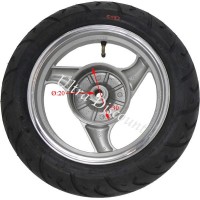 Rear Wheel for Chinese Scooter (Gold - type 2) Bilder 2