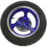 Front Wheel for Chinese Scooter (Blue - type 1)