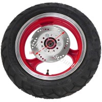 Front Wheel for Chinese Scooter (red - type 1)