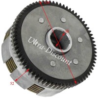 Clutch for Dirt Bike 200 and 250cc, Type 2
