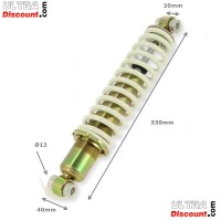 Rear Shock Absorber for ATV Shineray Quad 250cc STXE White