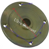 Rear Bridge Assy for Cross ATV Quad 200cc Bilder 4