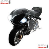 Pocket Bike 49cc black with front optics Bilder 2 Pocket Bike 49cc black with front optics Bilder 2
