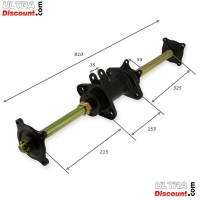 Rear Bridge Assy for ATV Quad 200cc Bilder 1 Rear Bridge Assy for ATV Quad 200cc Bilder 1