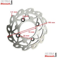 Brake Disc Shark for Dirt Bike Type 5