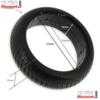 Full tire Airless 6.5 for Electric Scooter 165 x 45 Bilder 1