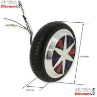 Motor hoverboard 36v 250w tire 6.5 Bilder 2