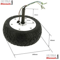 hoverboard motor 36v 350w tire 200x90