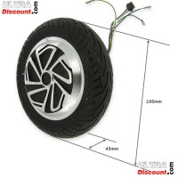 Motor hoverboard 36v 250w tire 200x50 Bilder 1