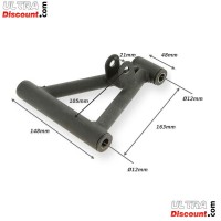 Suspension Triangle for Mini Quad Bigfoot Bilder 1 Suspension Triangle for Mini Quad Bigfoot Bilder 1