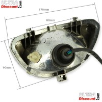 Headlight for ATV Quad 150 and 200cc (typ 2) Bilder 1