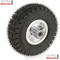 Complete rear wheel 3.00-4 pocket quad