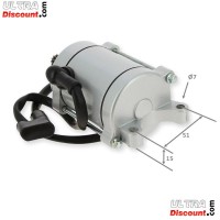 Starter Motor for ATV Bashan Quad 250cc (BS250S-11) - 11 Tooth Bilder 1