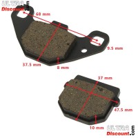 Brake Pad for Dirt Bike type 1