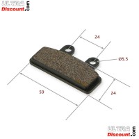 Brake Pad for Dirt Bike type 11 Bilder 1