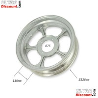 Rim for Monkey Gorilla 50cc to 125cc (3.50x12) - ALUMINIUM type1