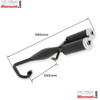 Dual Exhaust Pocket Bike Exhaust (type2) Bilder 2