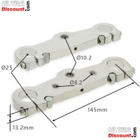 Pair of Triple Trees for Pocket SuperMotard (145mm)