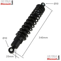 Rear Shock Absorber for ATV Bashan Quad 200cc BS200S-7 (340mm) BLlack Bilder 1