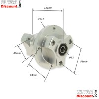Rear Wheel Hub CNC for Monkey Gorilla 50cc ~ 125cc Bilder 1