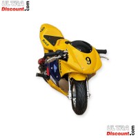 Pocket bike 49cc with High Quality Yellow and Blue Bilder 2