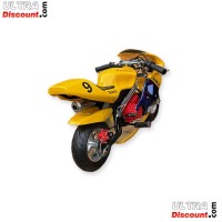 Pocket bike 49cc with High Quality Yellow and Blue Bilder 1