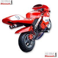 Pocket bike 49cc with High Quality Red and white