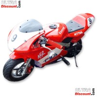 Pocket bike 49cc with High Quality Red and white