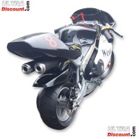 Pocket bike 53cc with High Quality Black and white Bilder 1