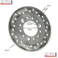 Rear Brake Disc for CityCoco Shopper Bilder 1 Rear Brake Disc for CityCoco Shopper Bilder 1