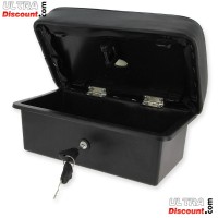 passenger seat and tool box with lock for citycoco