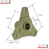 Rear Wheel Hub for ATV S110cc - 125cc Bilder 1