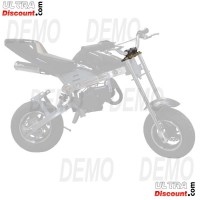 Upper fork crown with handlebar support for Pocket Bike Bilder 2