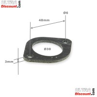 Intake pipe spacer for ATV Shineray Quad 200STIIE et 200STIIEB Bilder 1