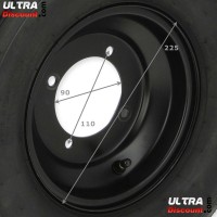 Rear Wheel Complete pour Citycoco 3 wheels Bilder 1
