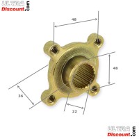 Brake Disc (type3) Mount for Citycoco