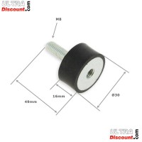 Silent Block M8 30x15 for Shineray 200cc Bilder 1