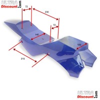 Fairing for ATV Pocket Quad type 2 Blue Bilder 1
