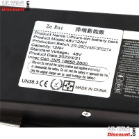 Battery Li-ion 48VF12Ah for Mini Citycoco (typ2) Bilder 1