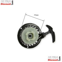 Quick Start Recoil Starter black graphite for Pocket Supermotard (type 2B)