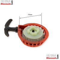 Quick Start Recoil Starter RED for Pocket Bike (type 2B)