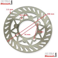 Brake Disc for Dirt Bike (Type 1) Bilder 1